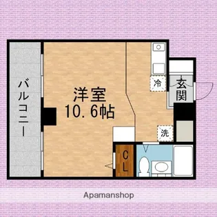 アンシャンテ志木【2階】の間取り