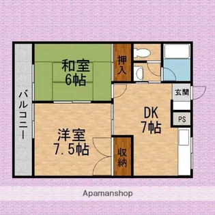 サンヒルズ柏【3階】の間取り