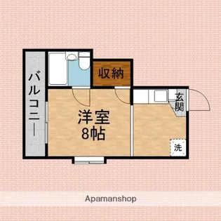 レジデンス三上【4階】の間取り