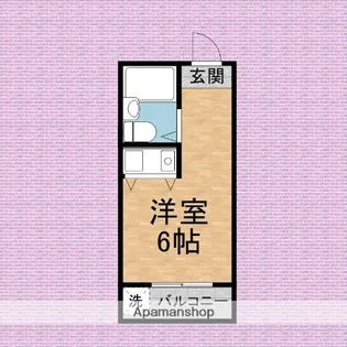 センチュリー三原【2階】の間取り