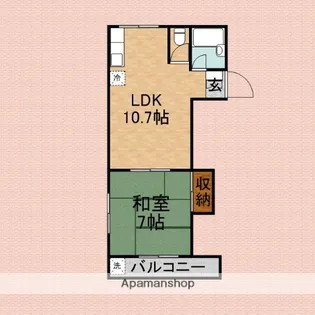メゾン朝霞台【1階】の間取り