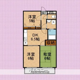 ストークマンション藤間【1階】の間取り