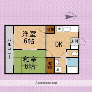 ピジョンステージ【2階】の間取り