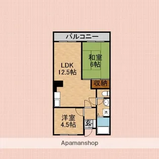 カーメル・Ⅰ【1階】の間取り