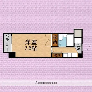 アークメゾン【101号室】の間取り