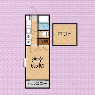 エクセレンスみずほ台C楝【201号室】の間取り