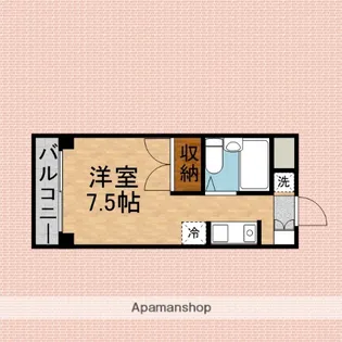 フォーシーズン【3階】の間取り