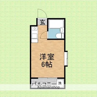 東和プラザB館【3階】の間取り