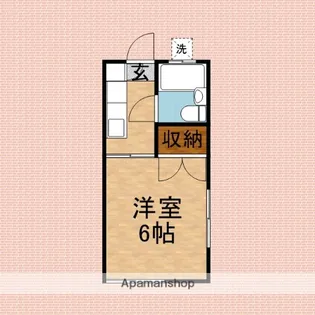 マロニエコート【1階】の間取り