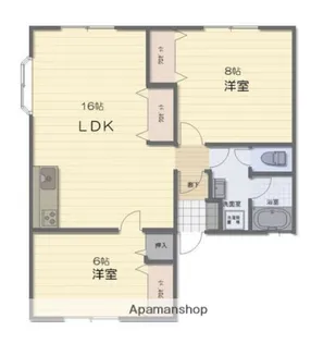 グリーンヒル【1階】の間取り