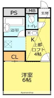 プレステージA【1階】の間取り