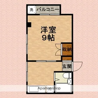 メゾンドベルト【3階】の間取り