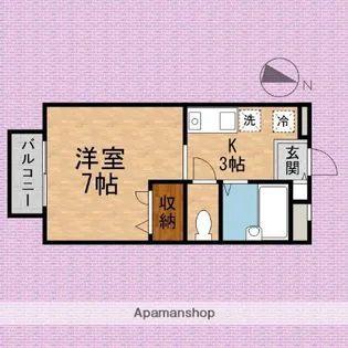 シティプラザ朝霞台【2階】の間取り