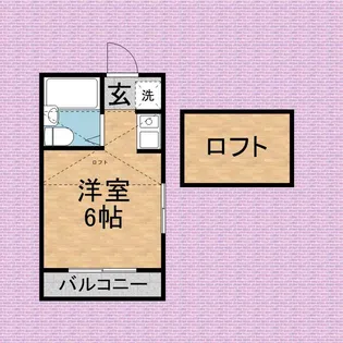 サニーパレス志木【105号室号室】の間取り