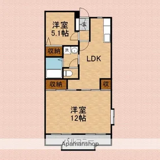 センチュリーメヌエット【2階】の間取り