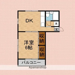 万輝ハイム【3階】の間取り