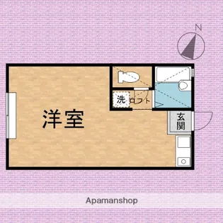 ファミーユフォーユーB棟【2階】の間取り