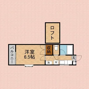 エクセレンスみずほ台B楝【203号室】の間取り