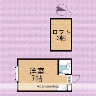 コーポビューティー【2階】の間取り