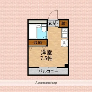クラウンロイヤル【2階】の間取り