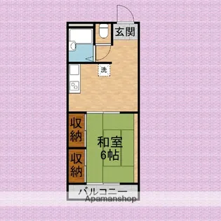 ヴィラサンマルコ【3階】の間取り