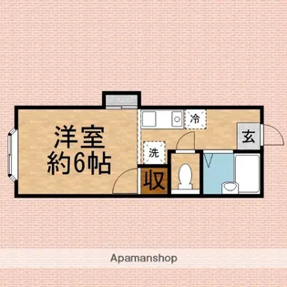 グレース朝霞【1階】の間取り