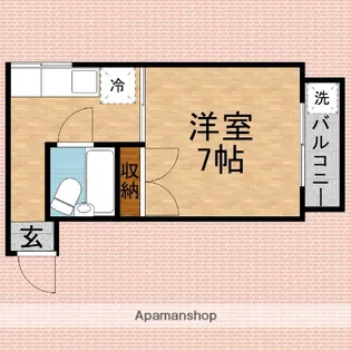 ストークハイツクサノ【1階】の間取り