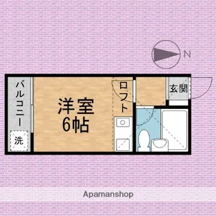 MAISON JS−1【2階】の間取り