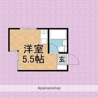 ハイシティーみずほ台【201号室】の間取り