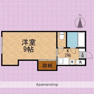 メゾンドセイコー【2階】の間取り