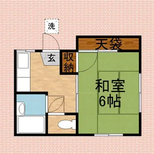 ヴィラY・K【1階】の間取り