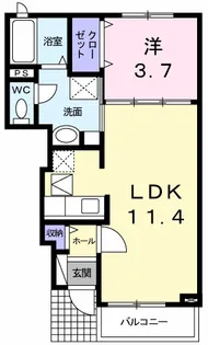 ワイズハウス【1階】の間取り