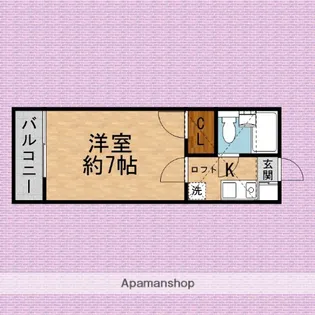 ジョイフル10【2階】の間取り