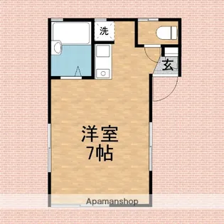 セレネセブン【1階】の間取り