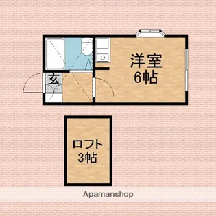 エクセル志木【2階】の間取り