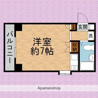 シオミプラザシックス【1階】の間取り