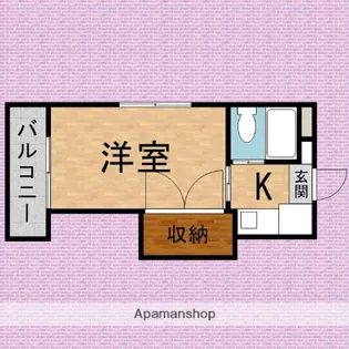 クラブコート志木【3階】の間取り