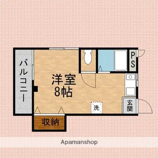 ハイツソシエ【2階】の間取り