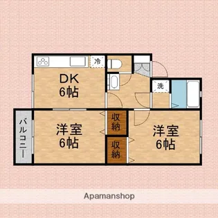 メゾン ジュセパ【103号室】の間取り
