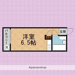 ホワイトヴィラ鶴瀬【1階】の間取り