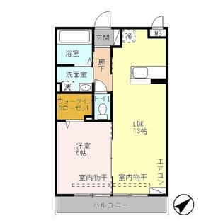 パークハウス【3階】の間取り