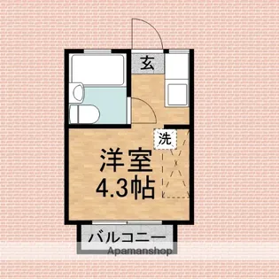 レジデンス志木【2階】の間取り