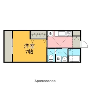 みずほ台コート【1階】の間取り