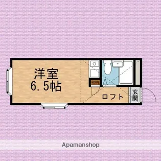 ベルメゾン美津【2階】の間取り