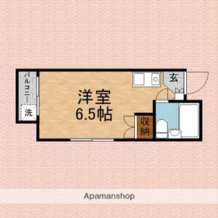 サンコート岸町【1階】の間取り