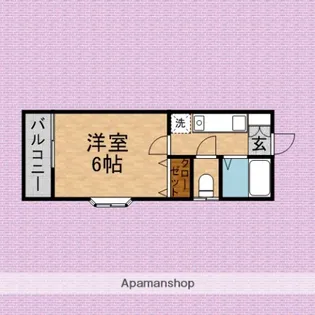 エトワール【2階】の間取り