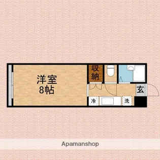 ニューポートハイツ【102号室】の間取り