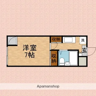 サクセスA【113号室】の間取り