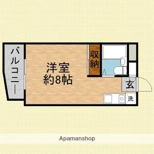 大栄志木パレス【3階】の間取り