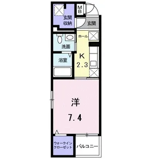 グレイスフル【3階】の間取り